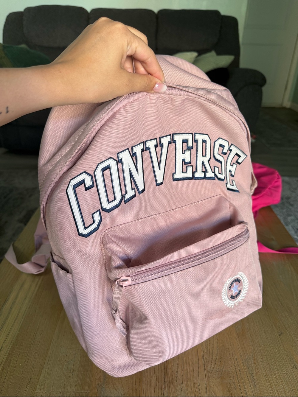 Converse Rose Pink Women's Canvas Backpack